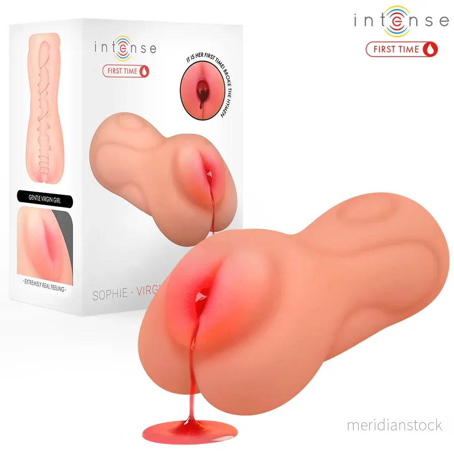 INTENSE FIRST TIME - SOPHIE VIRGIN MASTURBATOR WITH BLEEDING - Bild 2