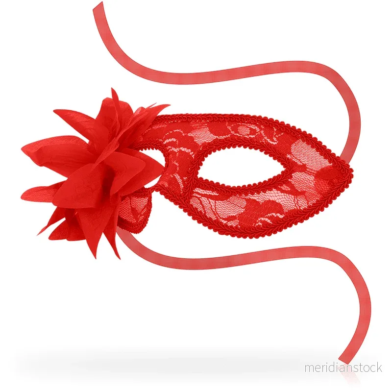 OHMAMA - MASKS MASKS WITH LACE AND RED FLOWER - Bild 3