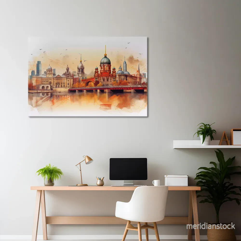 BERLIN SPIRIT Horizontal Canvas Print - Bild 2