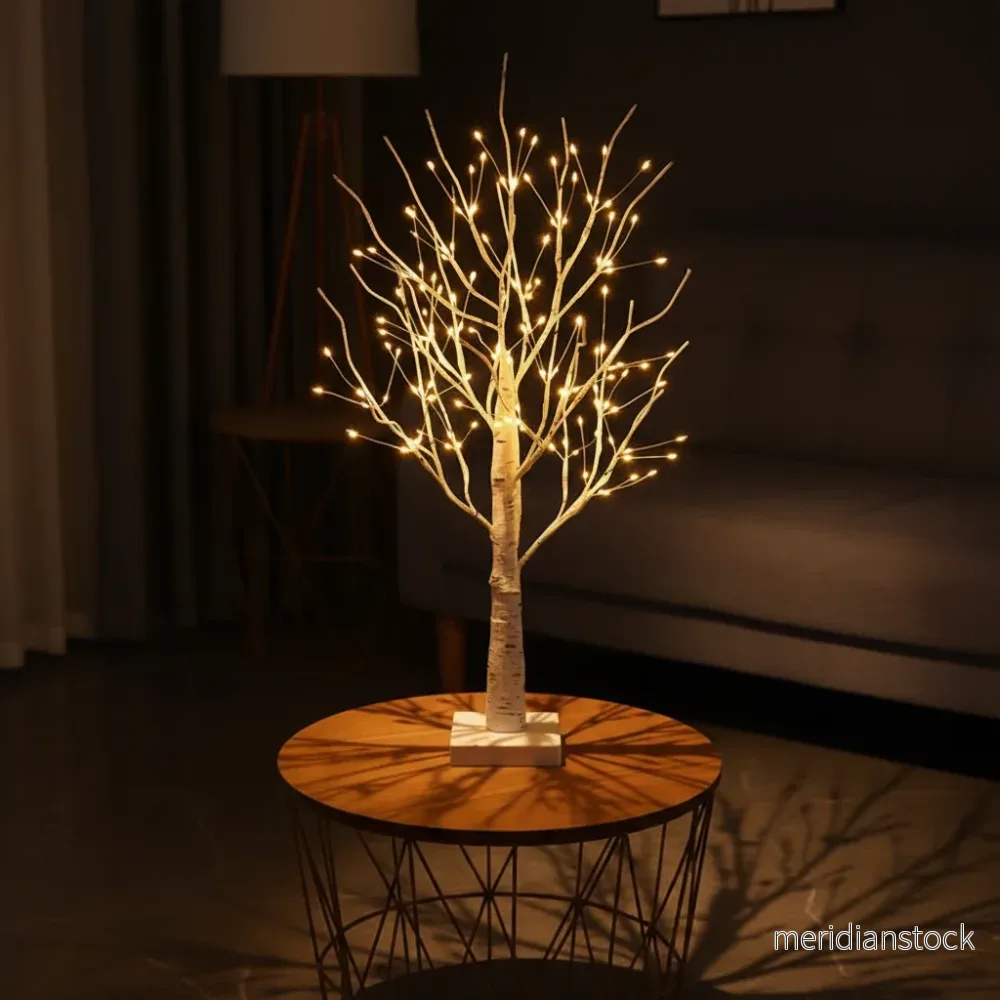 Skandinaviskt inspirerad bordsträd - LumiBranch