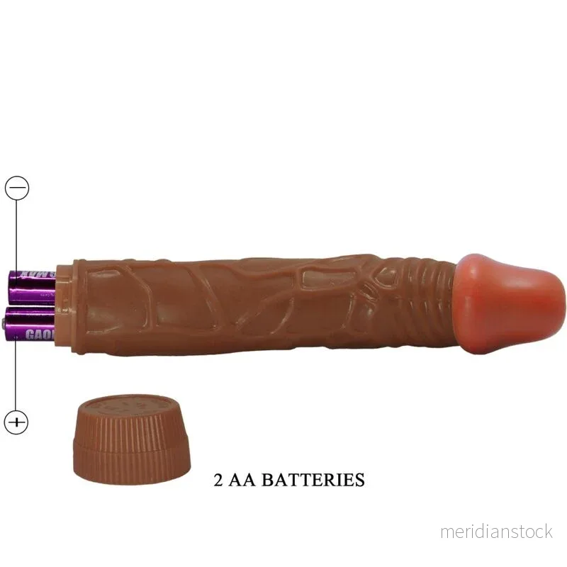 BAILE - BOB REALISTIC VIBRATOR 22.5 CM MULATTO - Bild 3