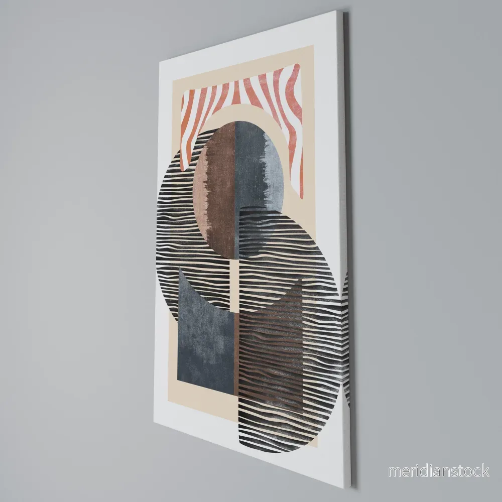 WHISPERS OF FORM Vertical Canvas Print - Bild 3