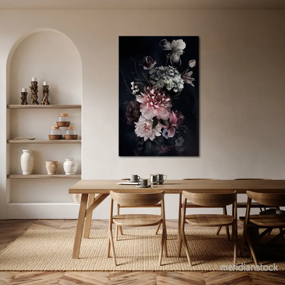 PURE BLOSSOM Vertical Canvas Print - Bild 2