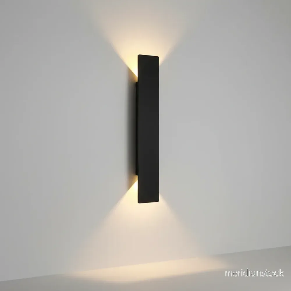Modern aluminium vägglampa - Brightpillar - Bild 2