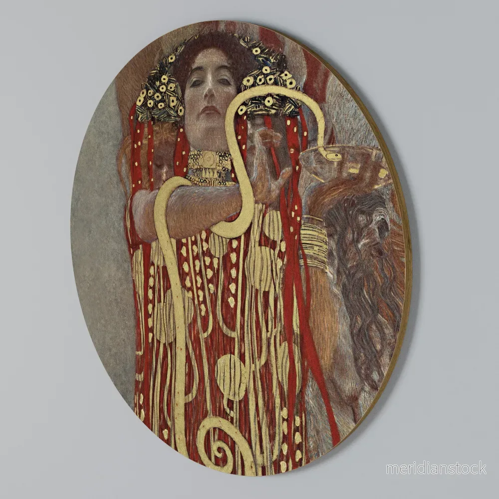 HYGIEIA BY KLIMT Rund väggdekor HYGIEIA BY KLIMT Rund väggdekor