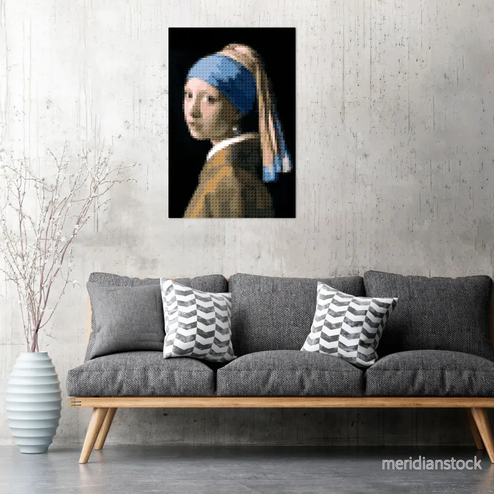 STRUCTURAL MASTERPIECE Vertical Canvas Print - Bild 2