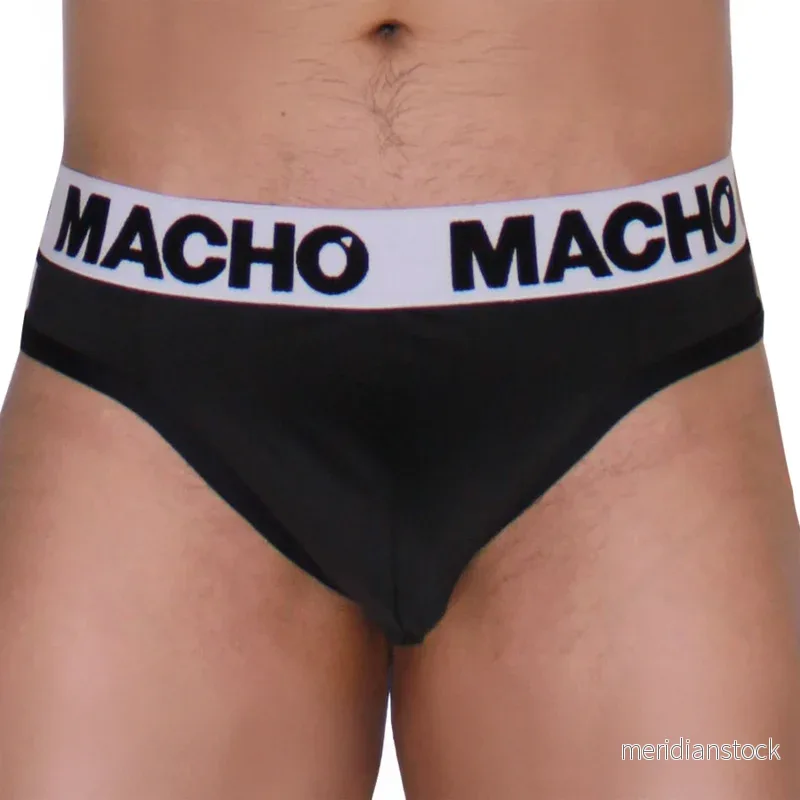 MACHO - MTG002 BLACK/BLACK THONG S - Bild 3