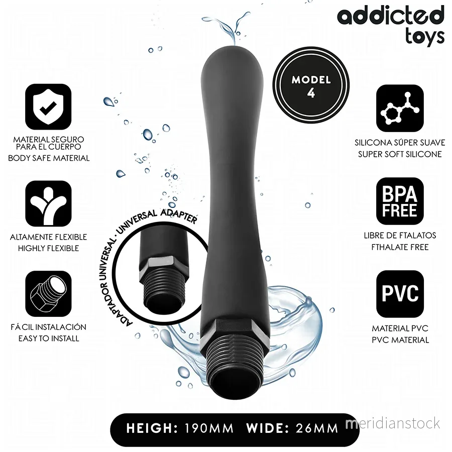ADDICTED TOYS - ANAL CLEANER WITH UNIVERSAL ADAPTER MODEL 4 - Bild 2