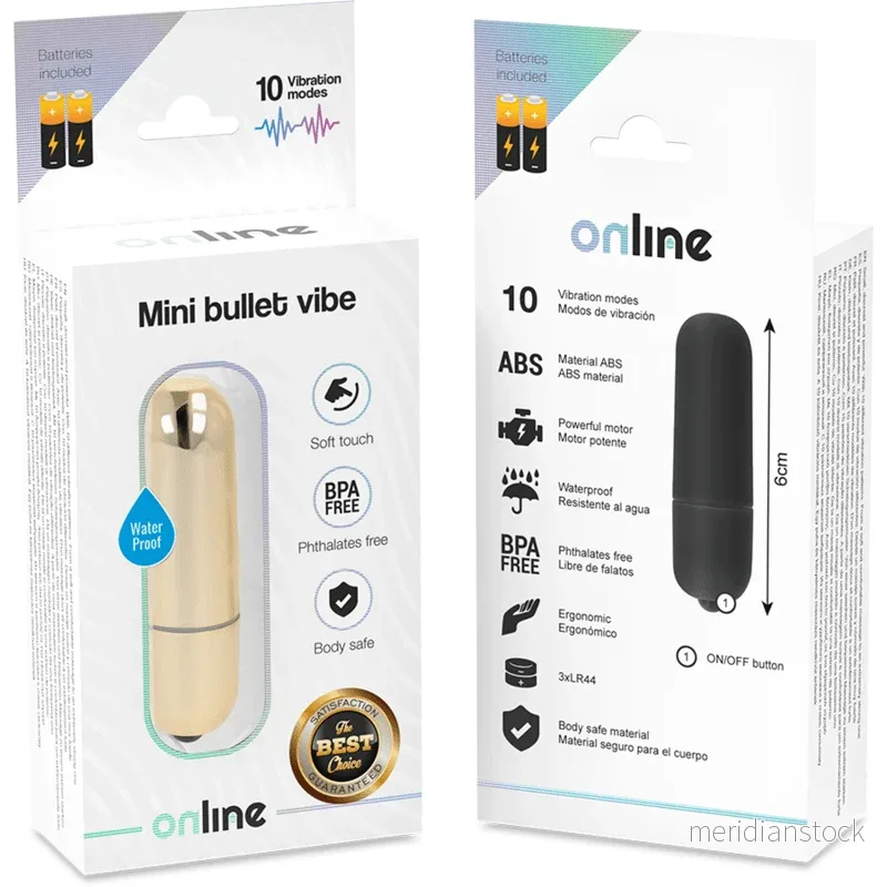 ONLINE - MINI BULLET VIBE GOLDEN - Bild 3