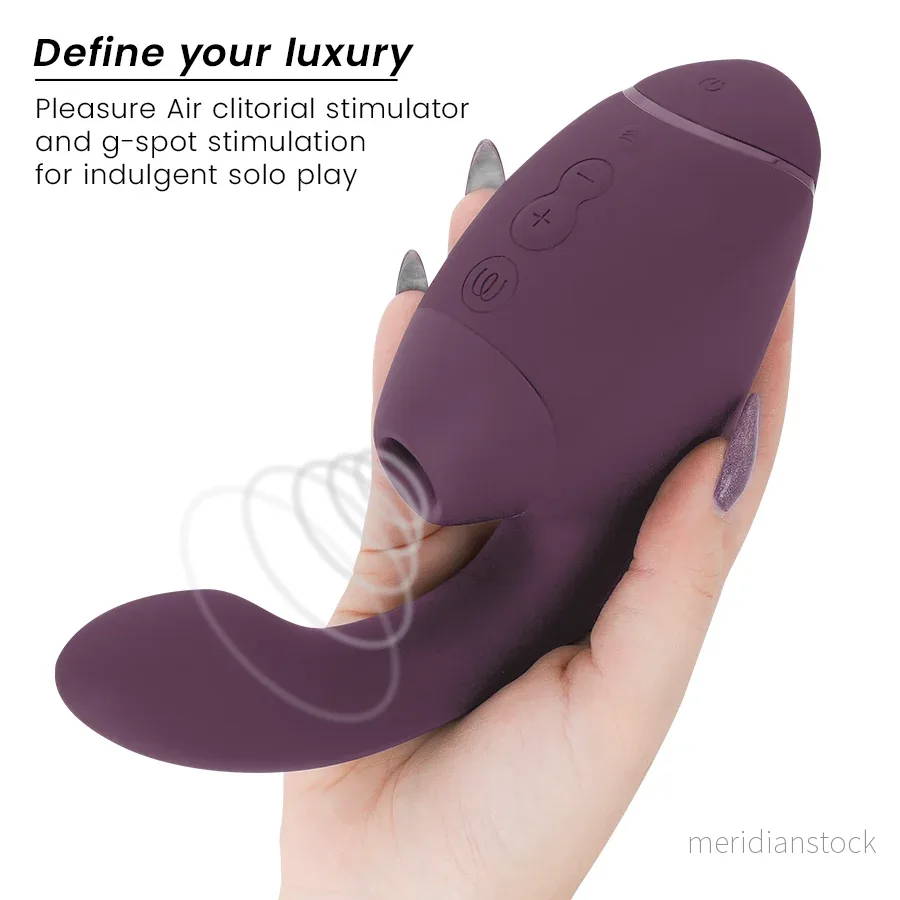 WOMANIZER - DUO NEXT DUAL CLITORAL & G-SPOT STIMULATOR DARK PURPLE - Bild 3