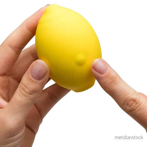 ROMP - LEMON CRUSH PLEASURE AIR CLITORAL STIMULATOR YELLOW - Bild 3