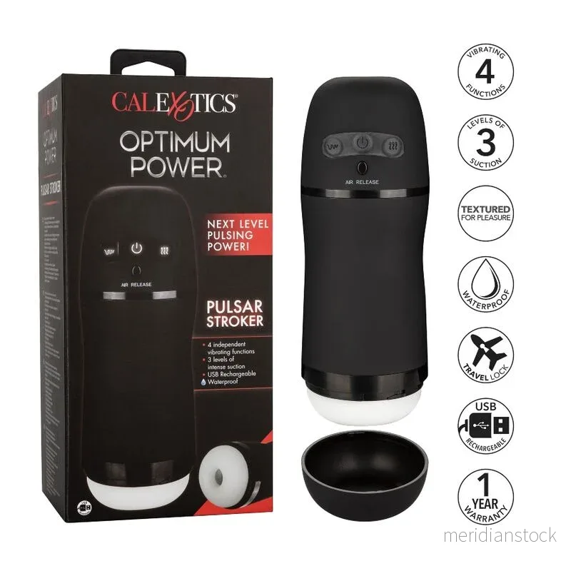 CALEXOTICS - OPTIMUM POWER MASTURBATOR WITH VIBRATION AND STIMULATING WAVES - Bild 2