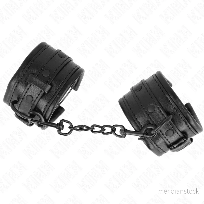 KINK - WRIST RESTRAINTS BLACK ADJUSTABLE 20-30 CM X 6 CM - Bild 2