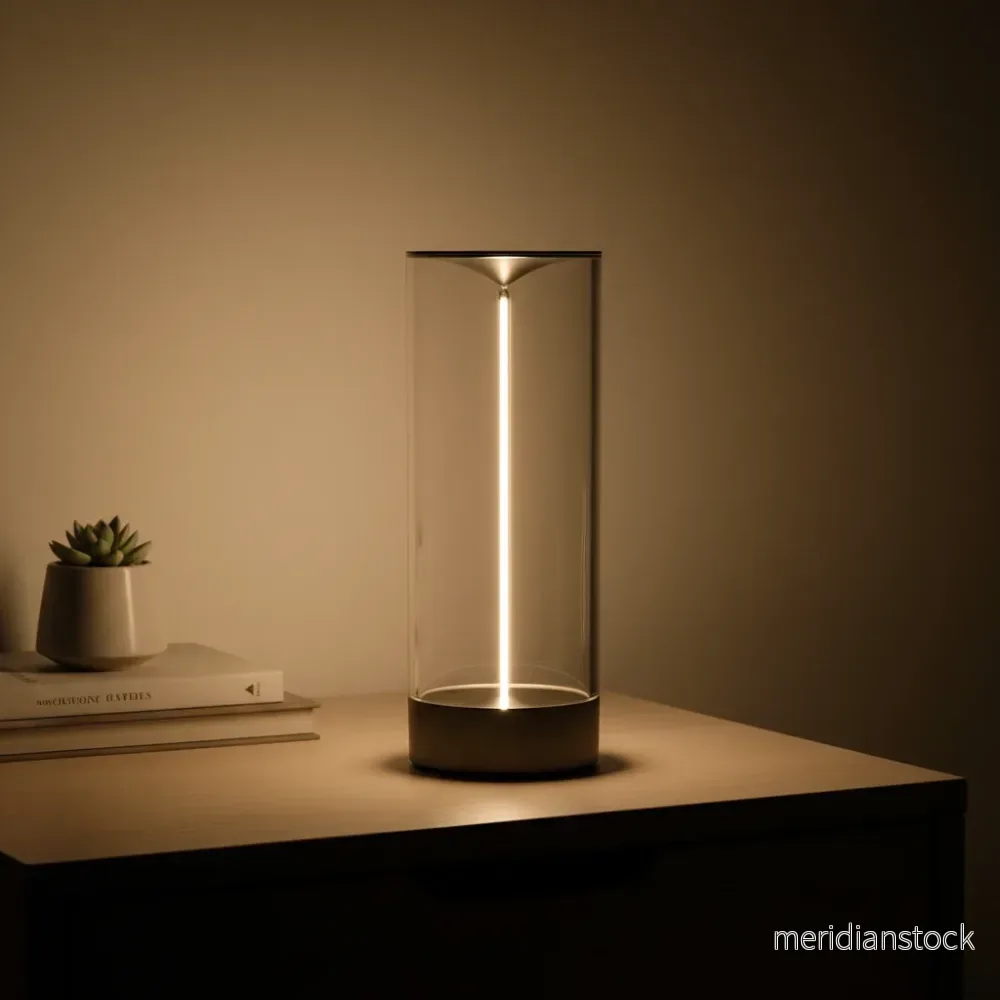 Trådlös Cylindrisk Bordslampa - MagniBeam