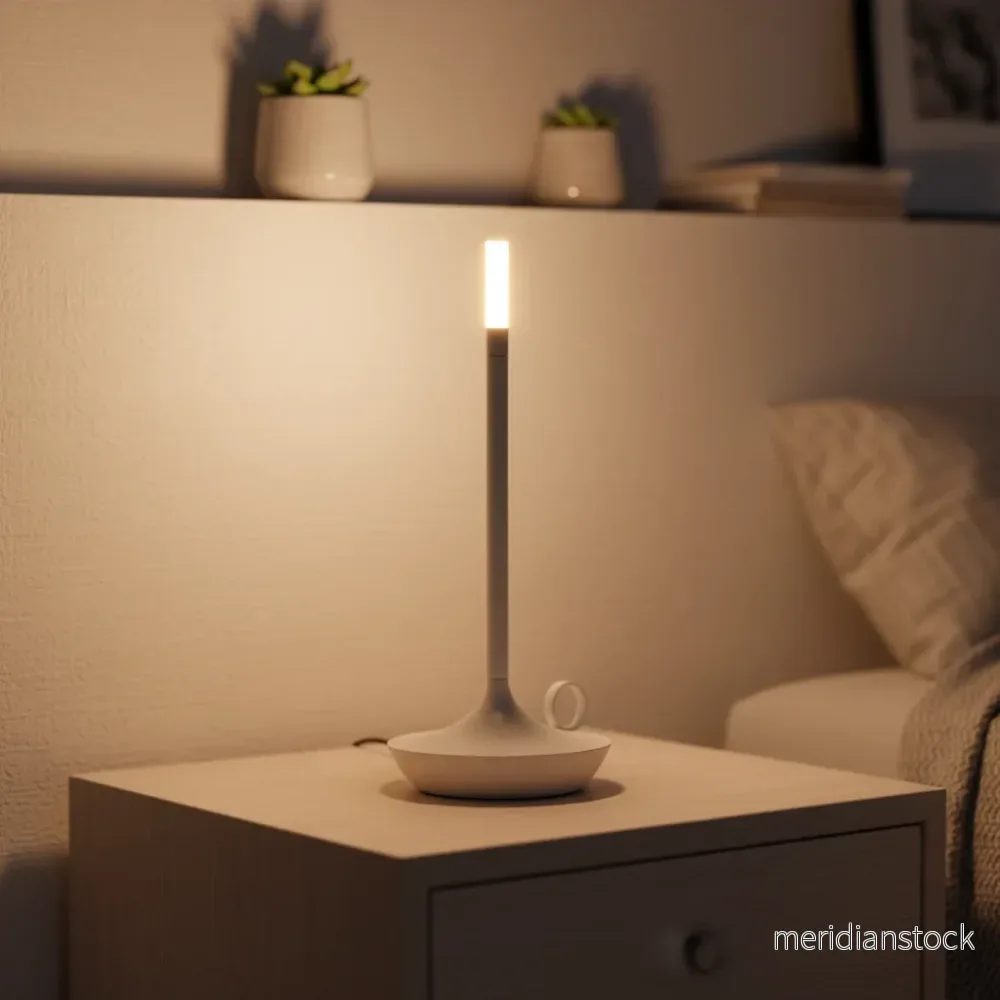 Minimalistisk bordslampa i aluminium - Lightara