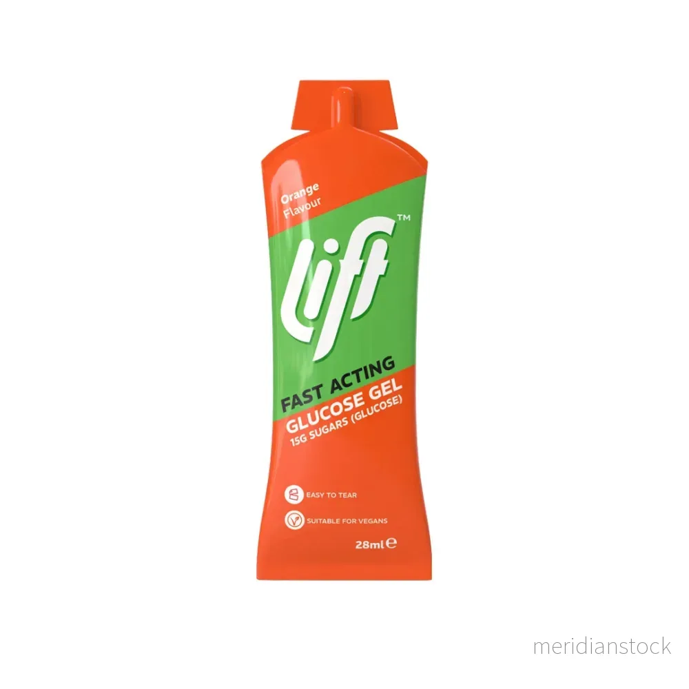 TEST Druvsocker LIFT GlucoGel Apelsin TEST Druvsocker LIFT GlucoGel Apelsin
