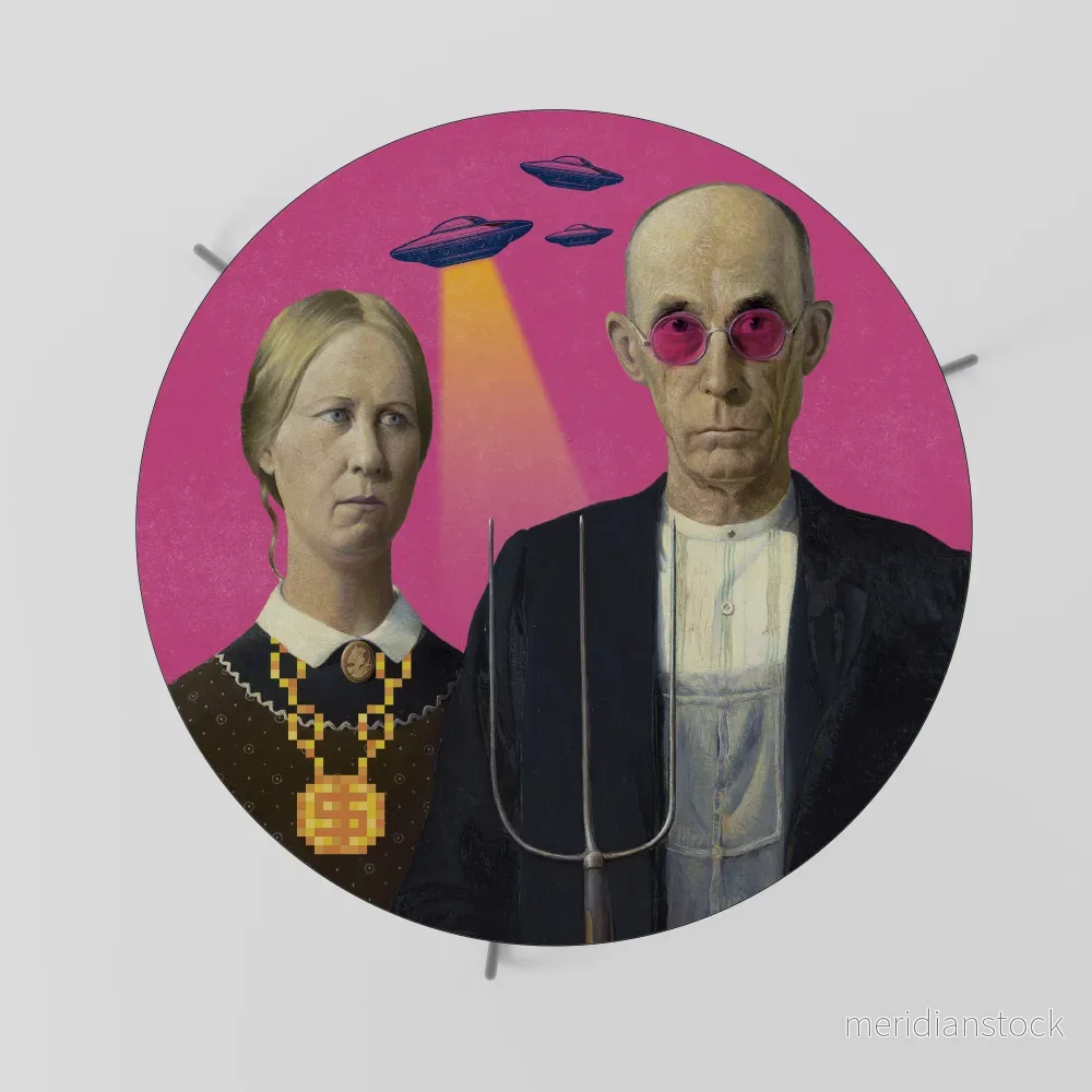 AMERICAN GOTHIC ALIEN Soffbord - Bild 2
