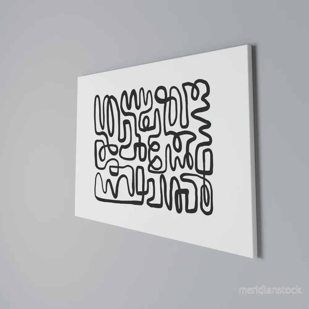 LOST IN THE ECHO Horizontal Canvas Print - Bild 3