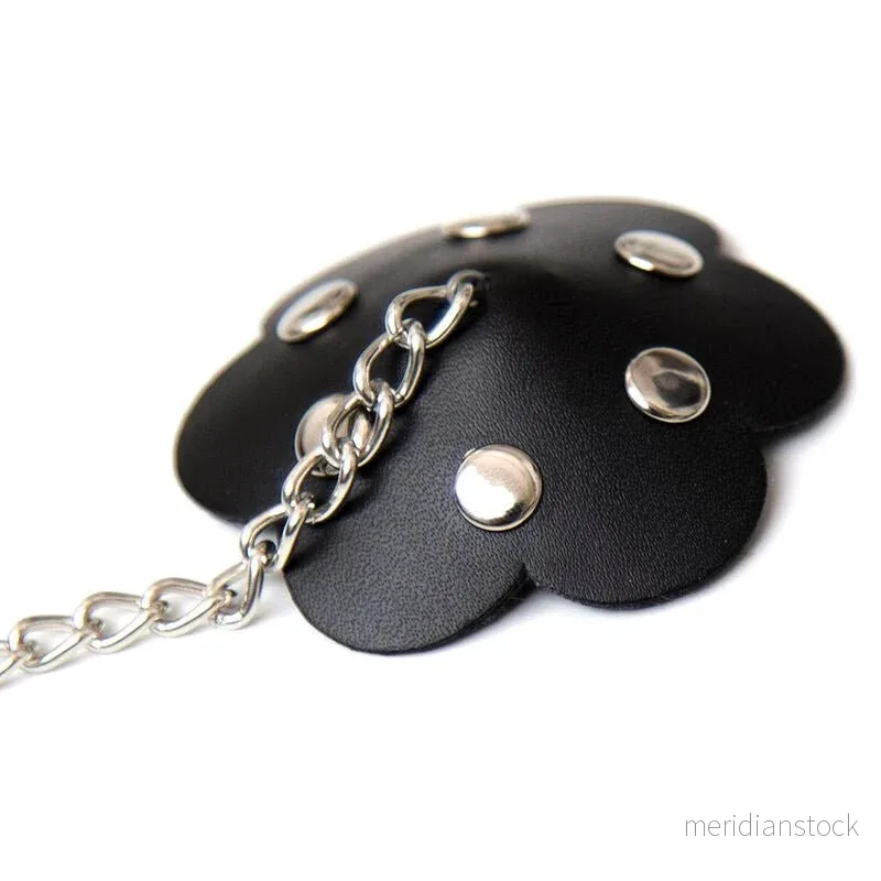 OHMAMA FETISH - PETAL NIPPLE SHIELD WITH CHAIN - Bild 2