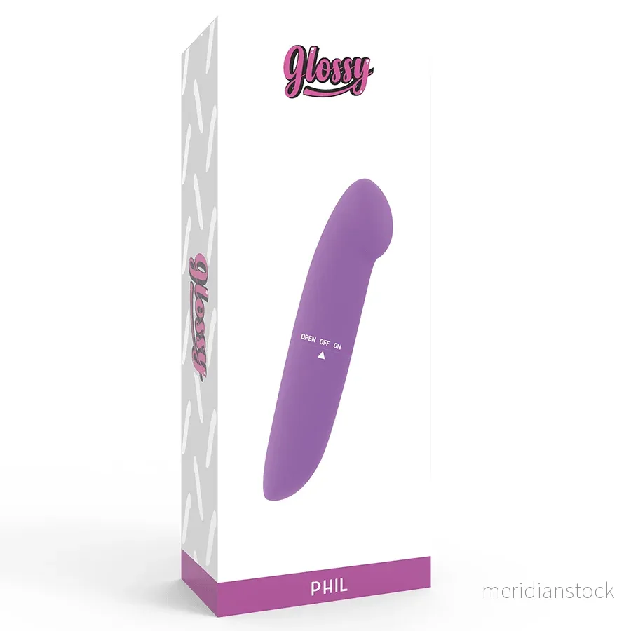 GLOSSY - PHIL VIBRATOR PURPLE - Bild 2