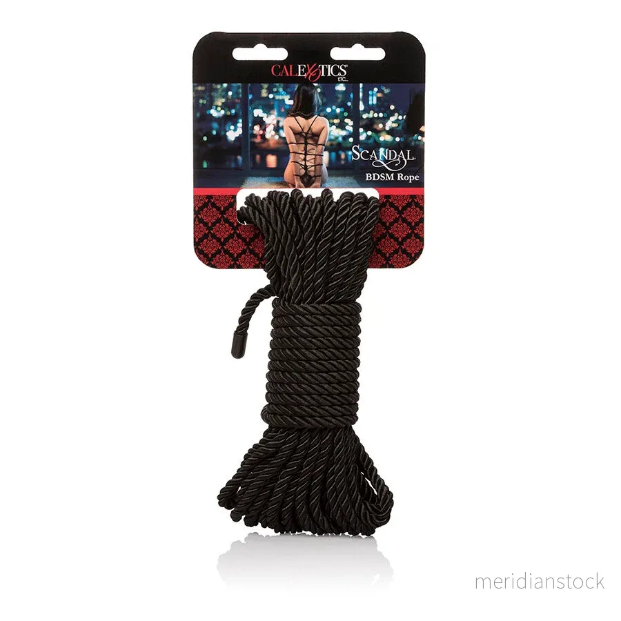 CALEXOTICS - SCANDAL BLACK BDSM ROPE 10 M