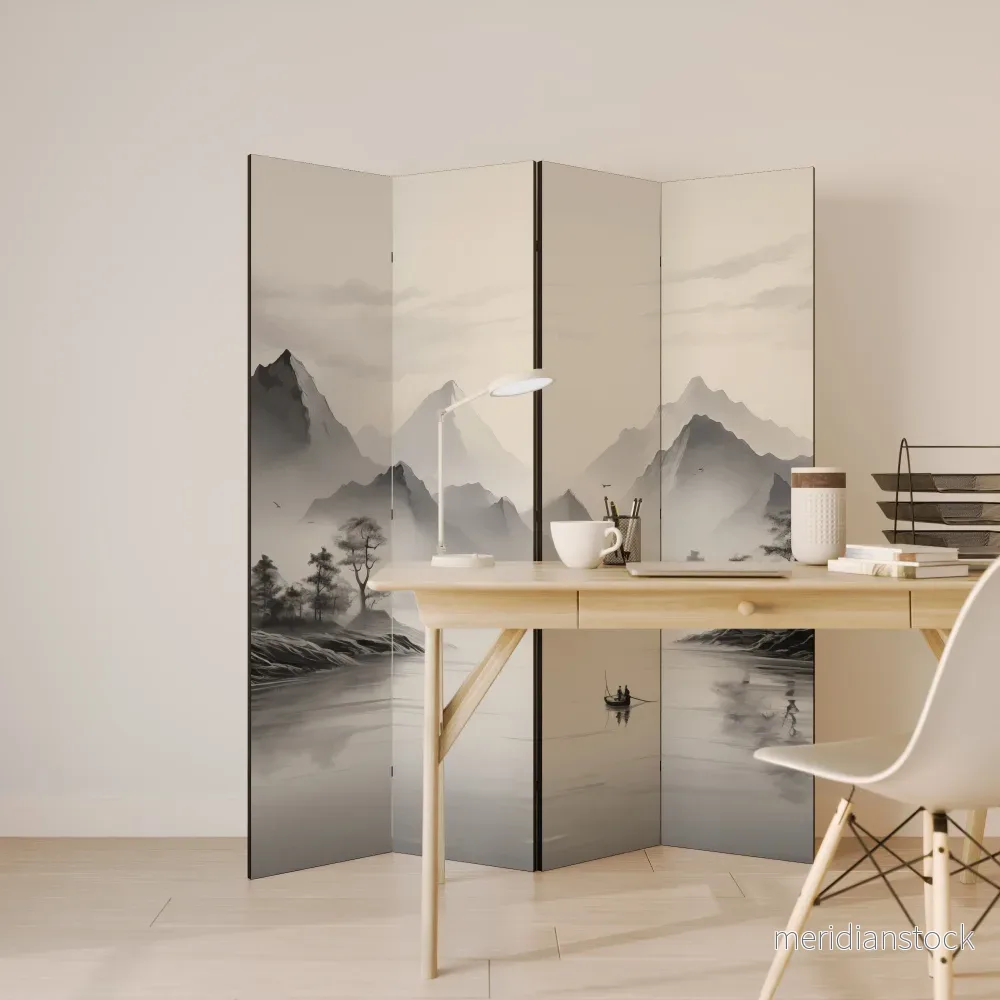 ASIAN VENTURE Rumsavdelare 4 paneler - Bild 3