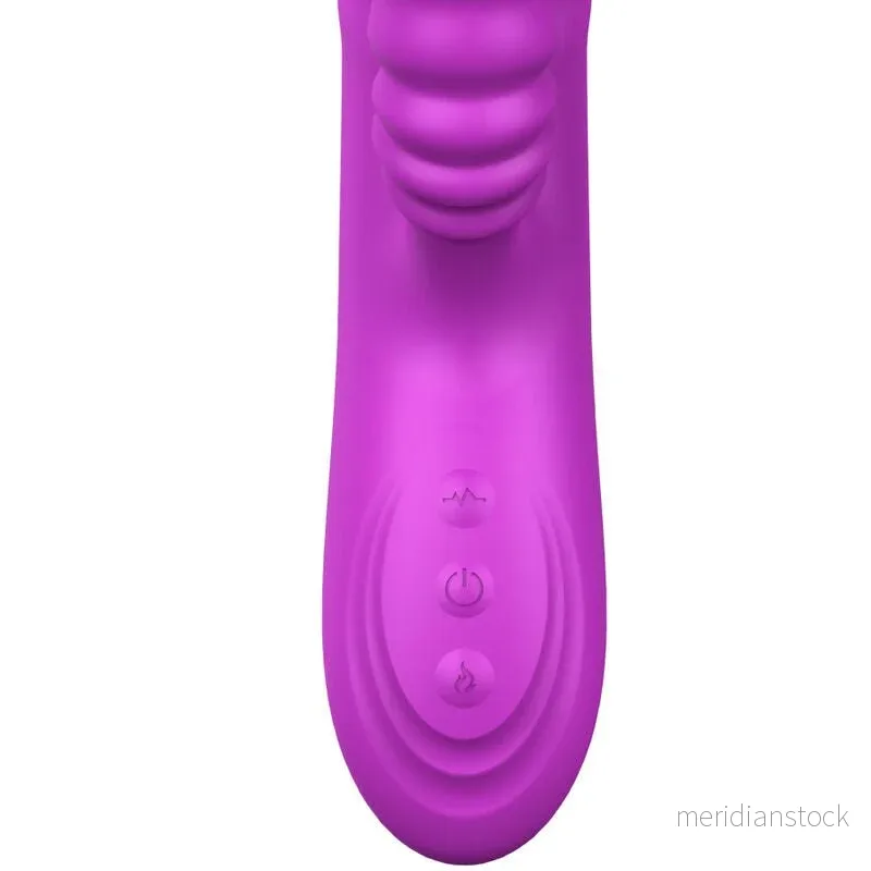ARMONY - ANGELIA MULTIFUNCTION VIBRATOR WITH STIMULATING TONGUE VIOLET HEAT EFFECT - Bild 2