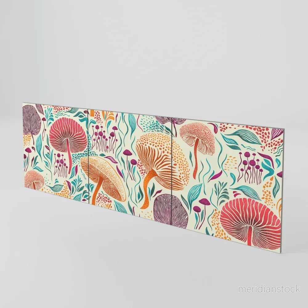 FUNGUS FANTASY Luckset med 3 dörrar till sideboard - Bild 2