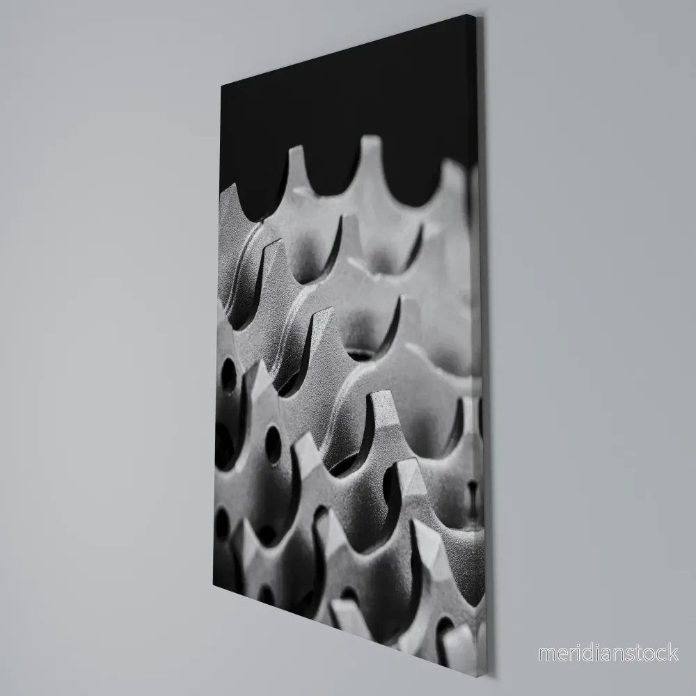GEARSCAPE SYMPHONY Vertical Canvas Print - Bild 3