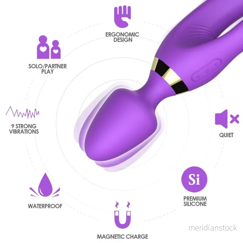 ARMONY - MASSAGER & VIBRATOR RABBIT PURPLE - Bild 3