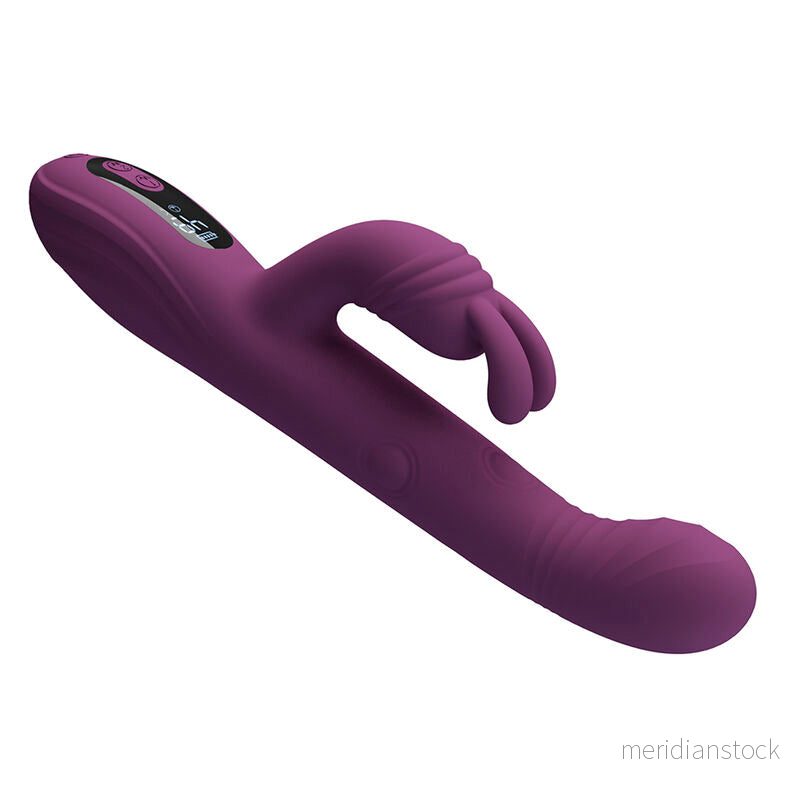 PRETTY LOVE - DEE MULTIFUNCTION RABBIT VIBRATOR OSCILLATING AND PERCUSSION PURPLE - Bild 3