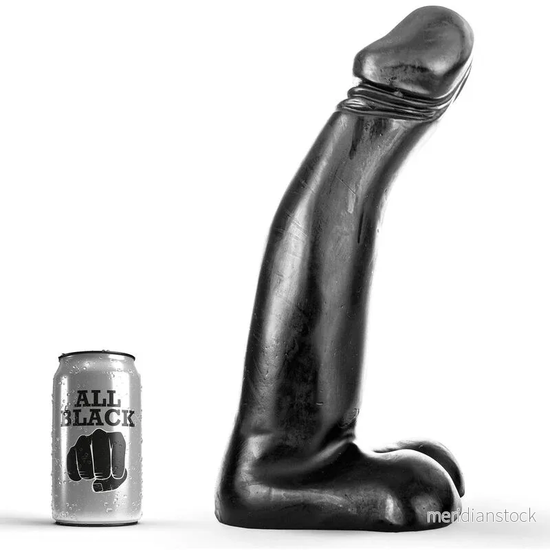 ALL BLACK - REALISTIC BLACK FISTING DILDO 29 CM - Bild 3