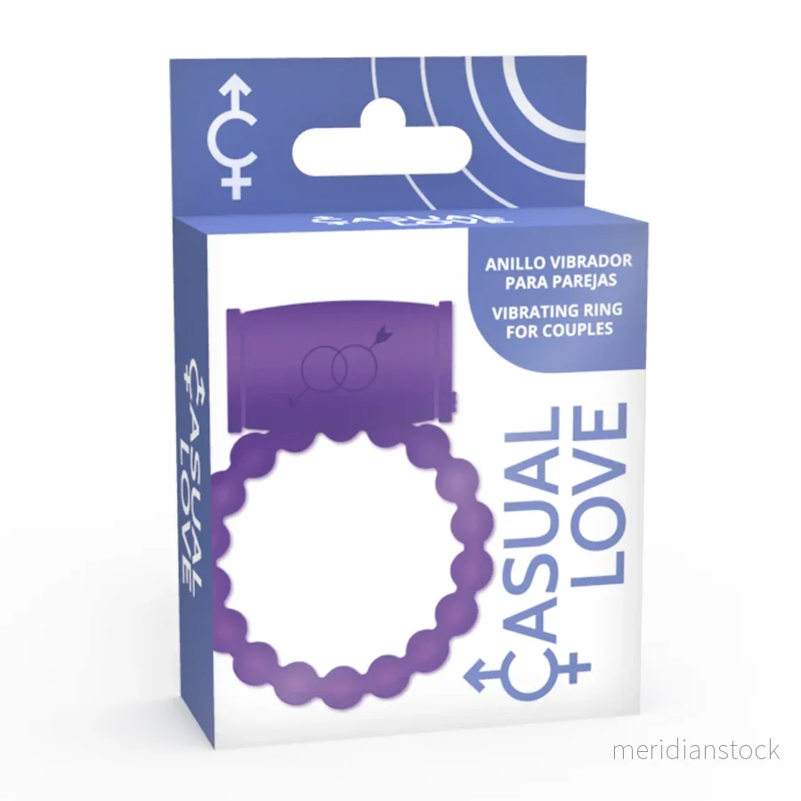 CASUAL LOVE - 25 COUPLE VIBRATOR RING VIOLET - Bild 2