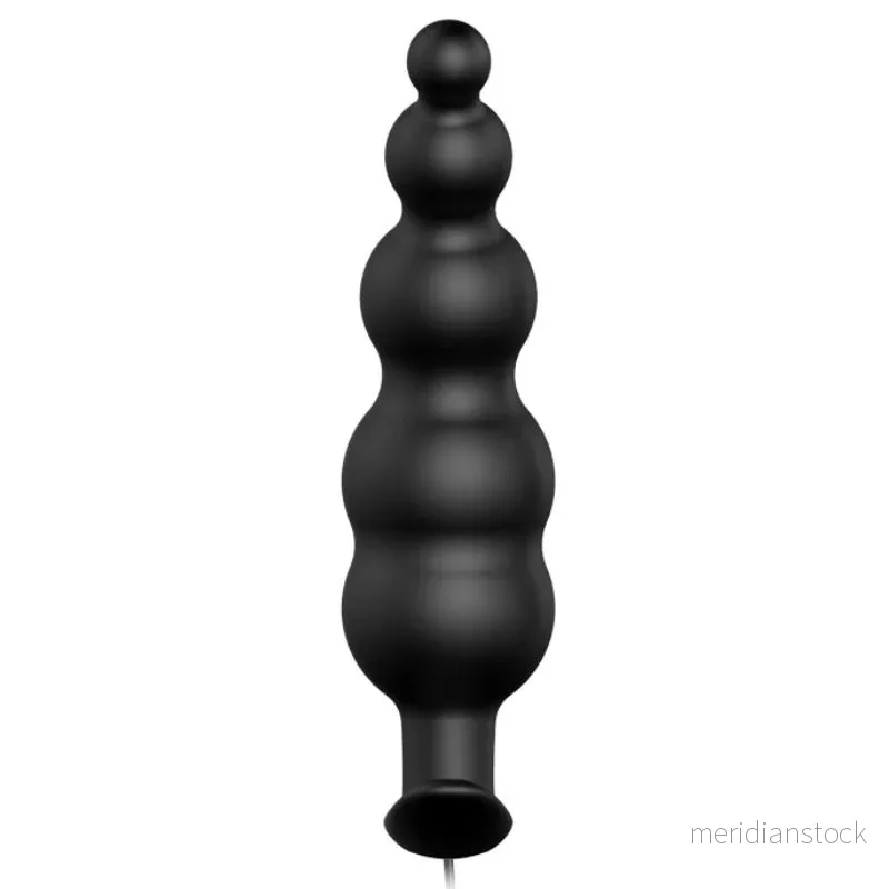 PRETTY LOVE - ANAL PLUG SILICONE EXTRA STIMULATION AND 12 VIBRATION MODES BLACK REMOTE CONTROL - Bild 2