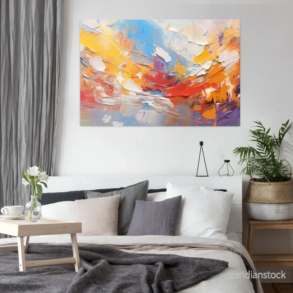 COLORFUL REVERIE Horizontal Canvas Print - Bild 2