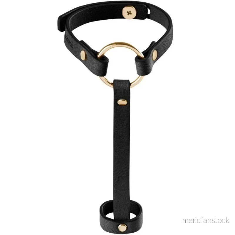 BIJOUX - INDISCRETS MAZE BRACELET / HAND HARNESS BLACK