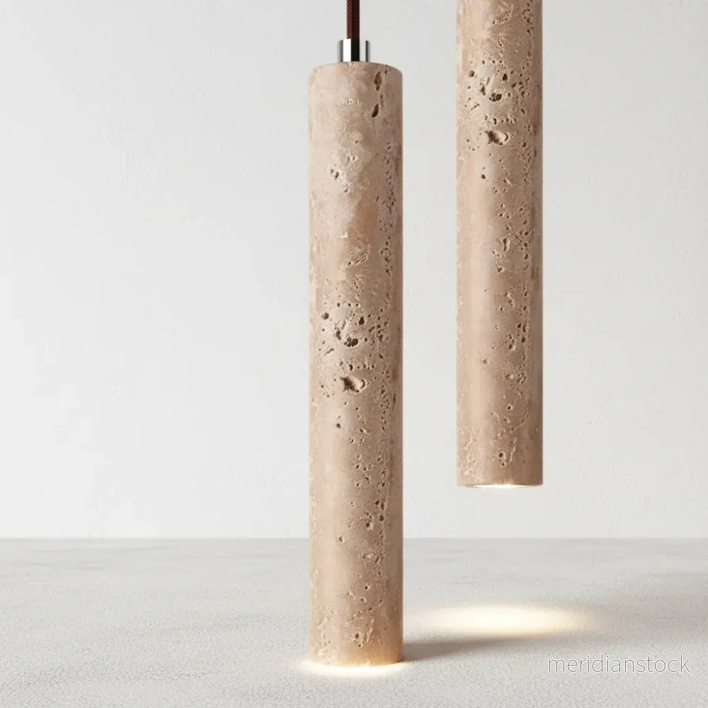 Wabi Sabi-stil hänglampa - StoneLume - Bild 3