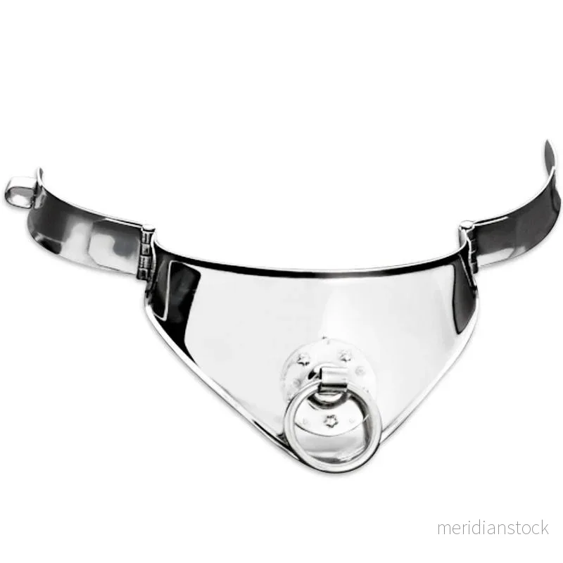 METAL HARD - RESTRAINT COLLAR WITH RING AND PADLOCK 12.5 CM - Bild 3