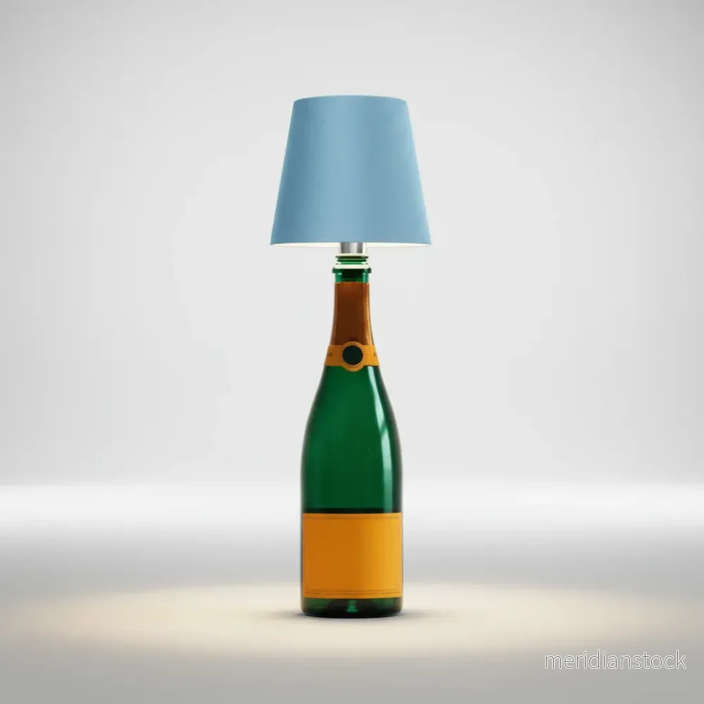 Bärbar dimbar flasklampa - LumiBottle - Bild 2