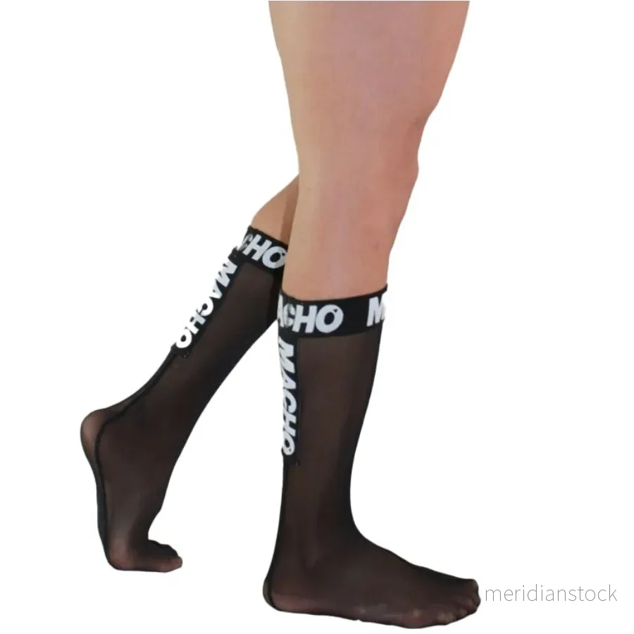 MACHO - THIN SOCKS ONE SIZE BLACK - Bild 3