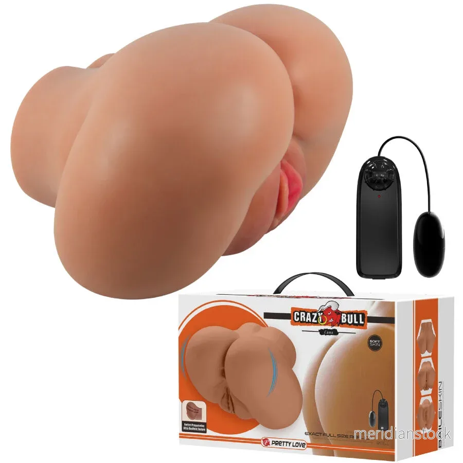 CRAZY BULL - LUNA VIBRATOR BUTT WITH REALISTIC VAGINA AND ANUS CONTROL REMOTO - Bild 2