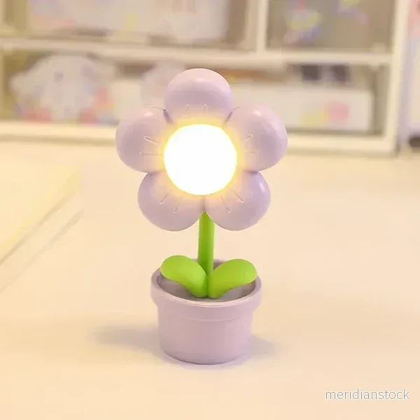 Små blommor lugn bordslampa - BlossomGlow - Bild 3