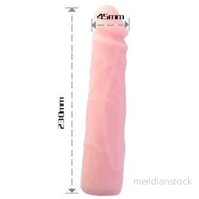 BAILE - REALISTIC SKIN TOUCH SILICONE DILDO 23 CM - Bild 2