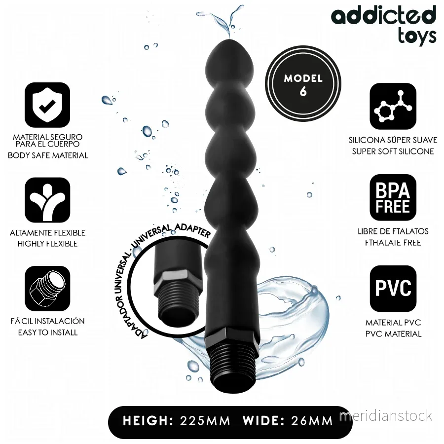 ADDICTED TOYS - ANAL CLEANER WITH UNIVERSAL ADAPTER MODEL 6 - Bild 2
