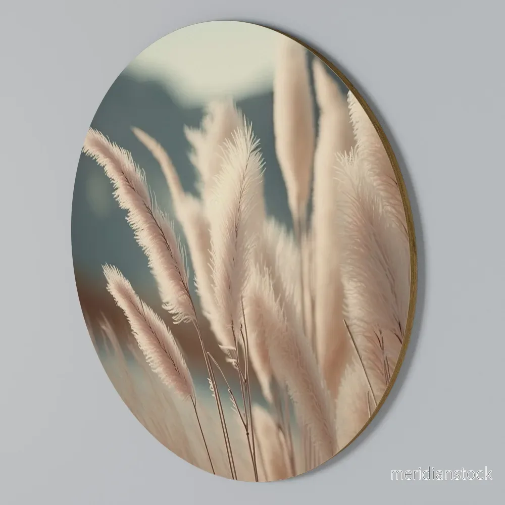 PAMPAS DREAMSCAPE Rund väggdekor