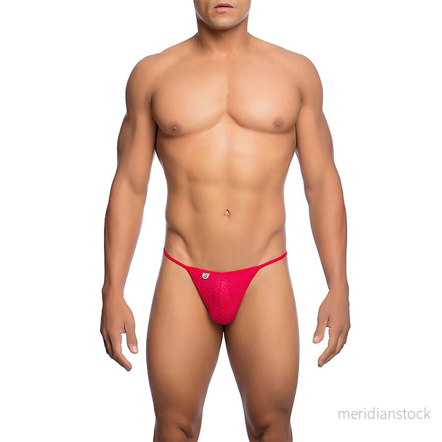 MOB - RED MICROFIBER V-STRING SIZE L/XL