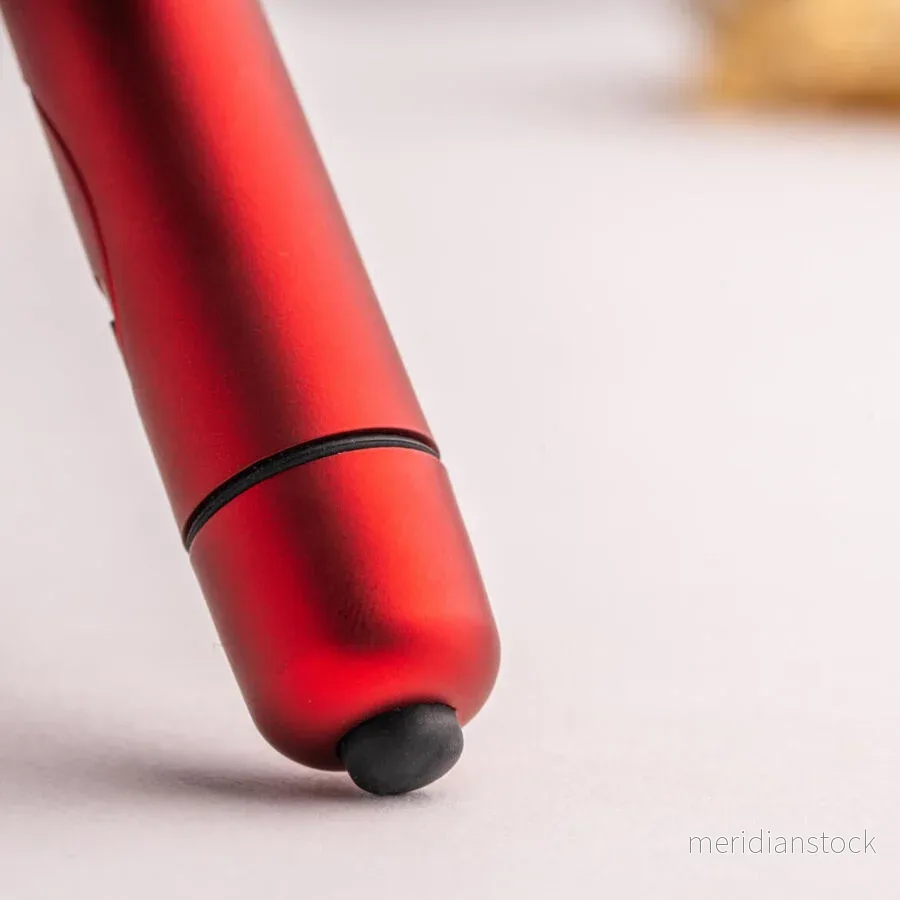 ROCKS-OFF - RO-90 SCARLET VELVET VIBRATING BULLET RED - Bild 3