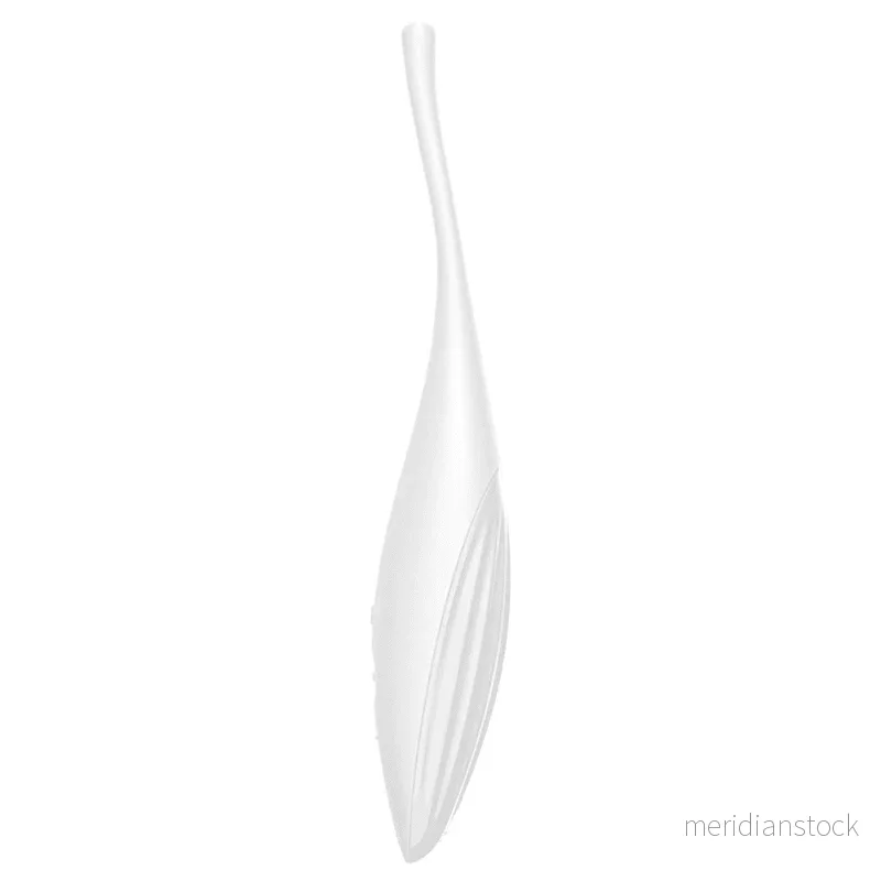 SATISFYER - TWIRLING JOY CLIT TIP VIBRATOR WHITE