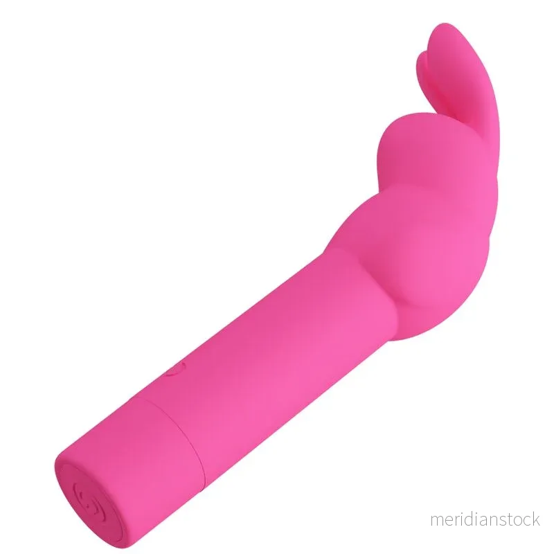 PRETTY LOVE - GERARDO FUSCHIA RABBIT SILICONE VIBRATOR - Bild 2