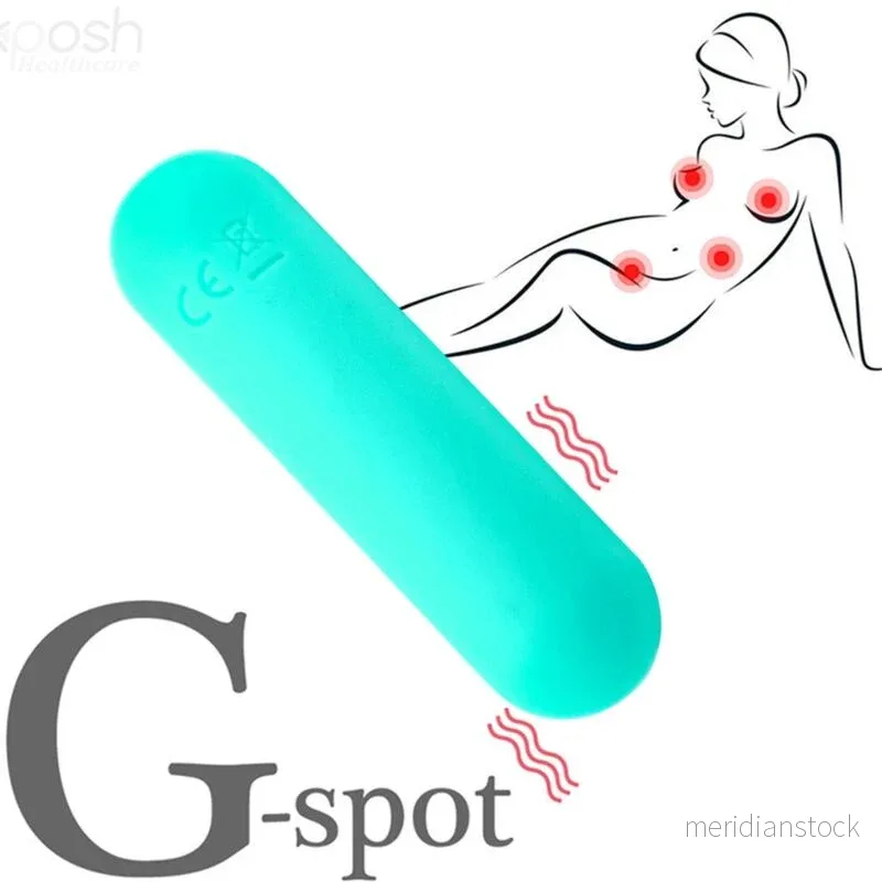 ARMONY - SPLASH HAHA VIBRATOR BULLET SILICONE 10 VIBRATIONS 75 X 19 CM GREEN - Bild 3